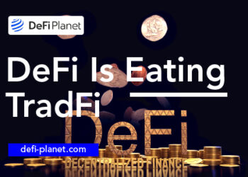 DeFi is Eating TradFi. How DeFi Is Eating TradFi. TLDR: Decentralized Finance (DeFi) is a growing industry that promises to disrupt Traditional Finance (TradFi). DeFi is a set of decentralized, permissionless protocols that provide financial services without a middleman or central authority to facilitate operations. There is a need for an open, transparent, and secure financial system and DeFi is emerging as an alternative that can help build such a system.
What Is DeFi? DeFi Vs TradFi: Understanding The Difference. DeFi Planet. You may ask about FinTech.