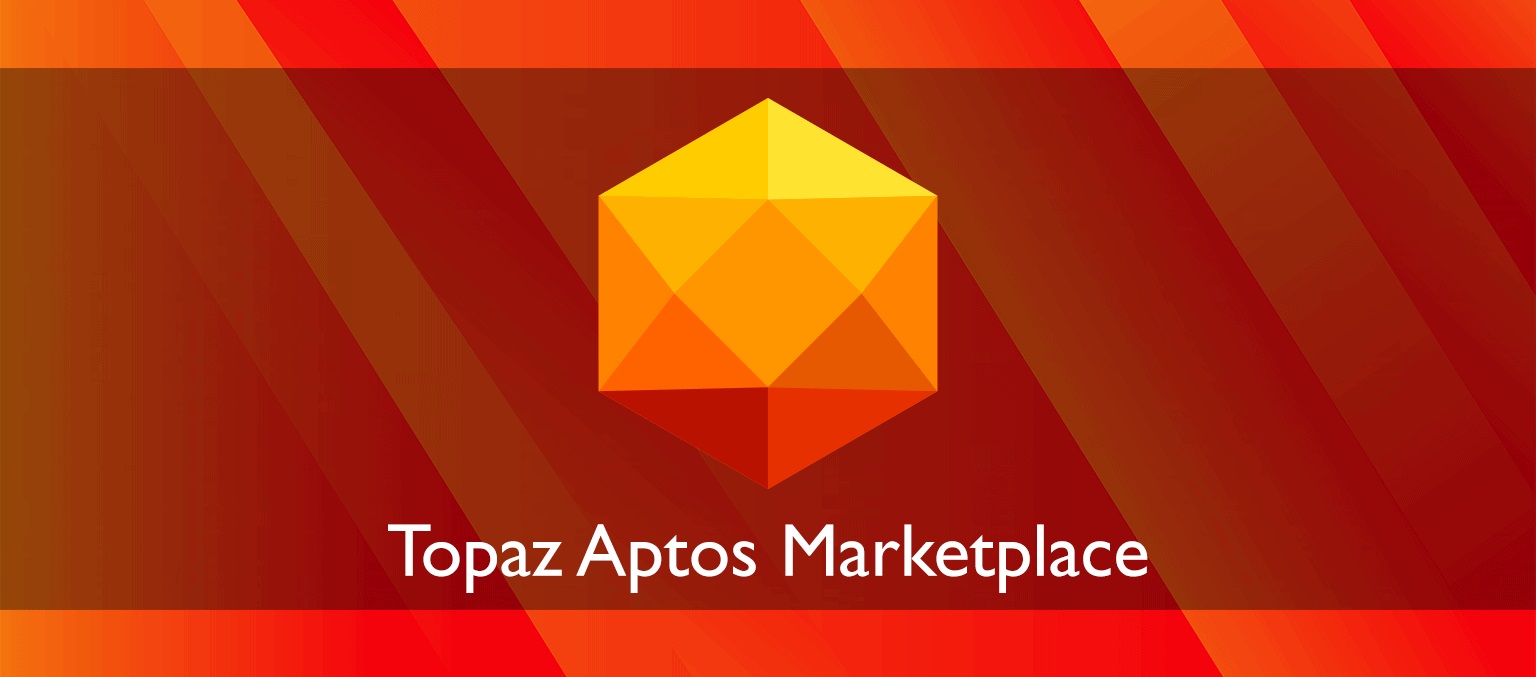 Logo of the Topaz NFT marketplace, the premiere NFT marketplace on the Aptos blockchain