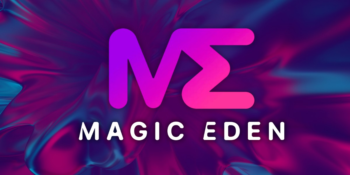 Logo of the Magic Eden NFT marketplace