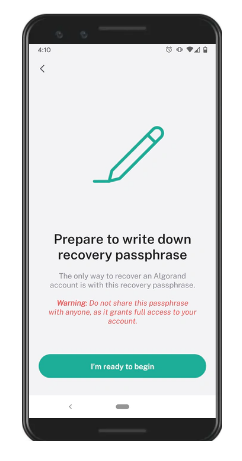 How To Set Up Your Algorand Wallet