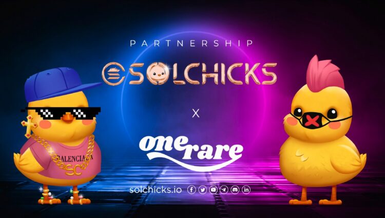 SolChicks Partners with Metaverse project, OneRare, as its Official Food Partner