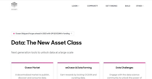 Ocean Protocol, (OCEAN), an Ethereum-based project image on DeFi Planet