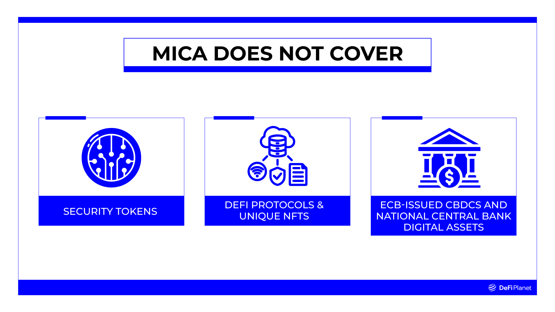 Image of What Is Not Covered by MiCA on DeFi Planet