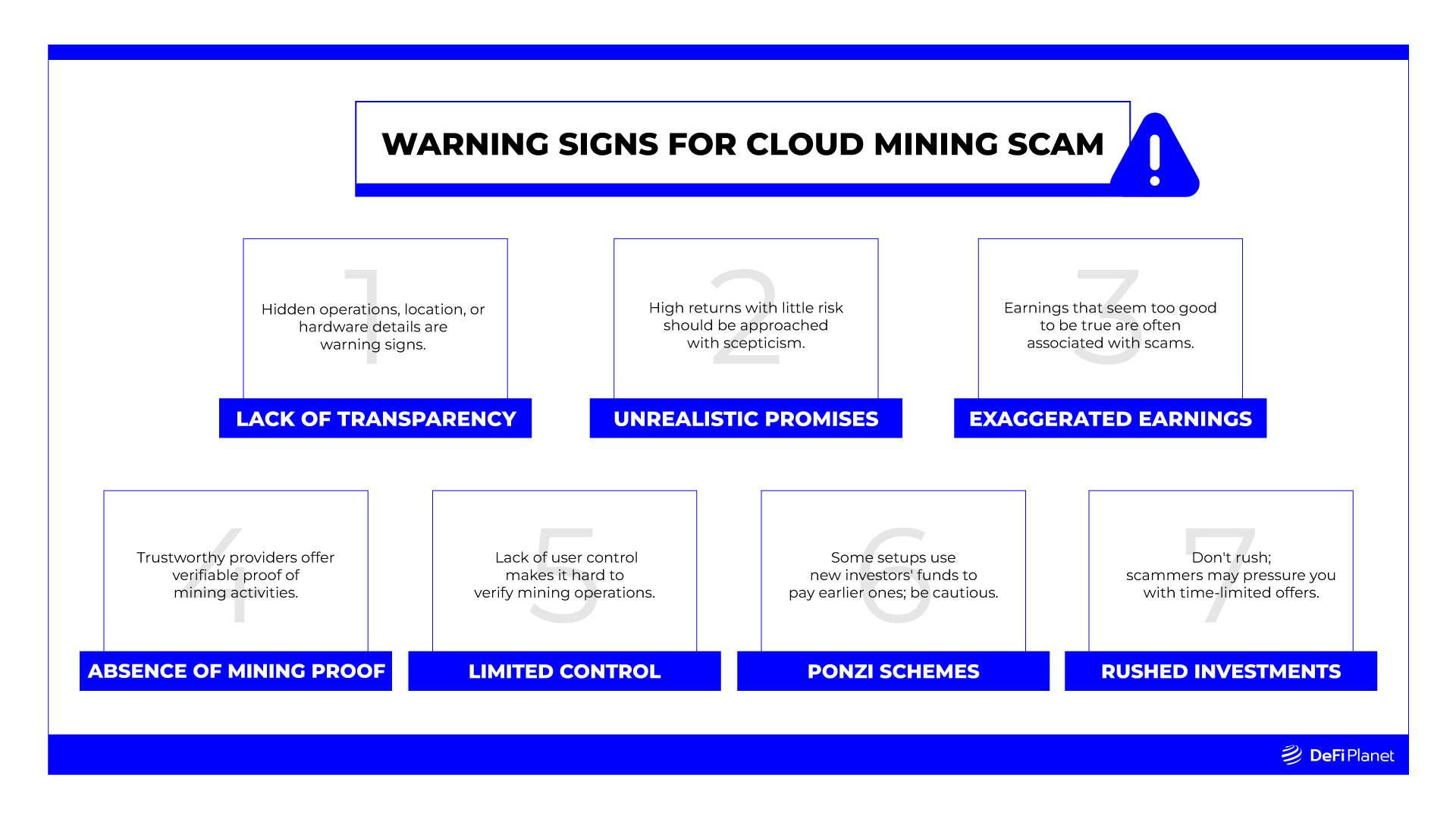 Warning Signs For Cloud Mining Scam