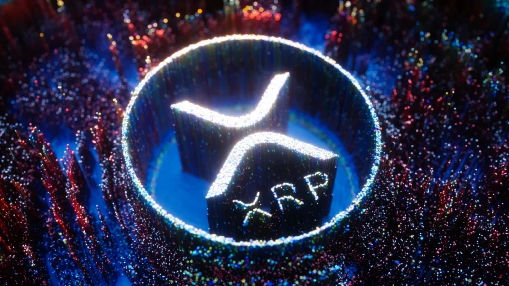 XRP logo on DeFi Planet