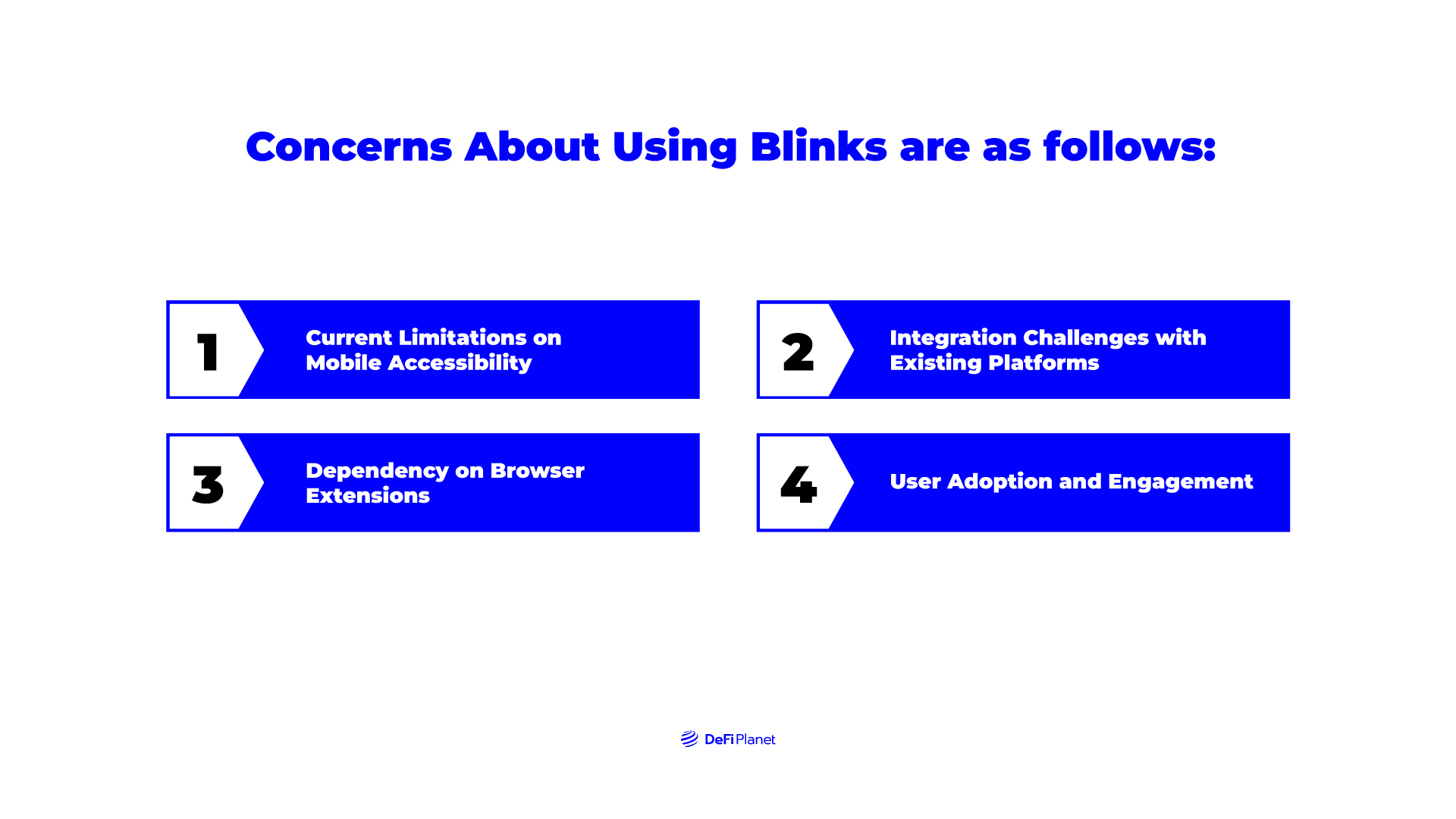 Image showing Concerns About Using Blinks on DeFi Planet