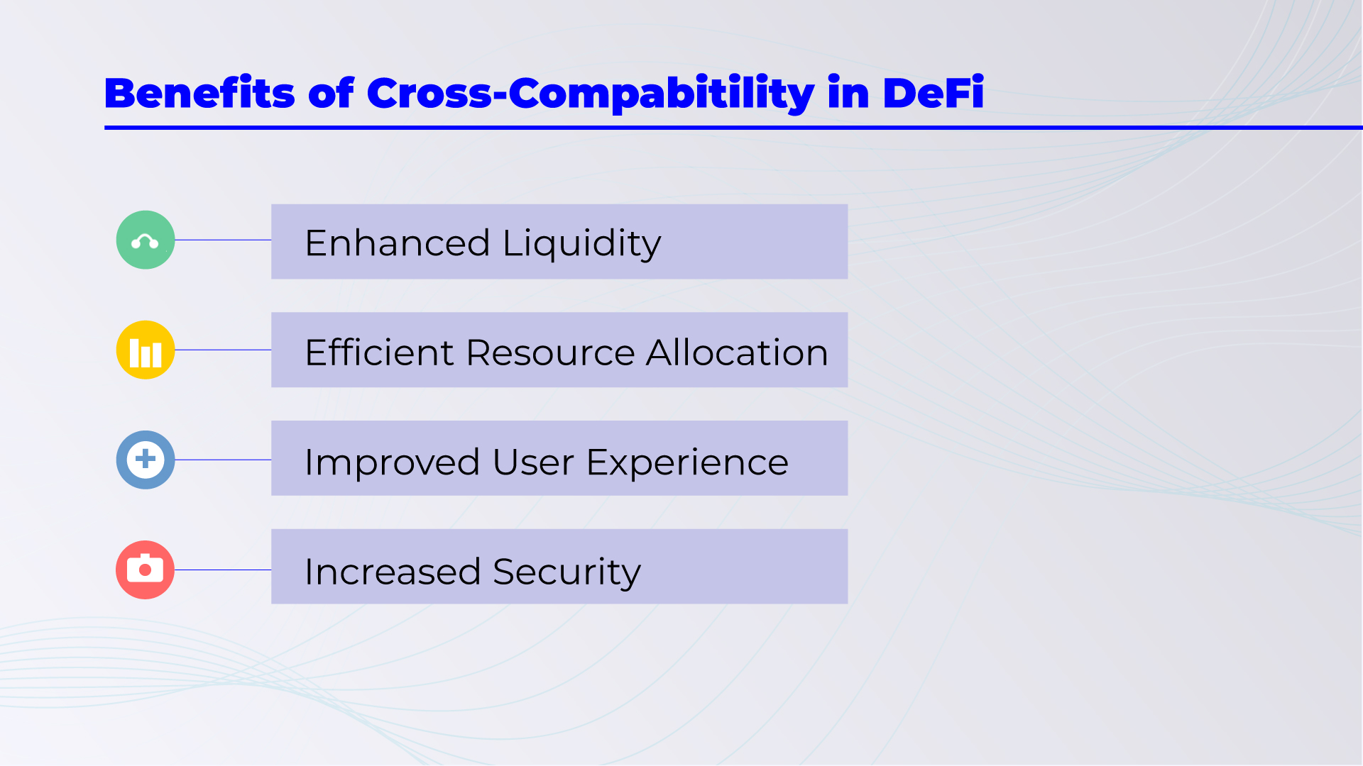 Diagram showing Benefits of Cross-Compabitility in DeFi