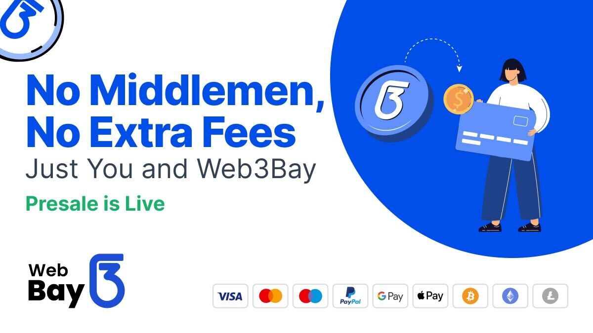 Web3Bay Cuts Middlemen, Slashes Fees! Presale Hits $546K While AirDAO’s Wallet Debuts & SUI Price Grows