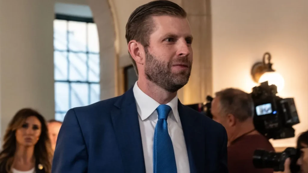 Eric Trump Slams Banks, Predicts Blockchain Takeover Within a Decade