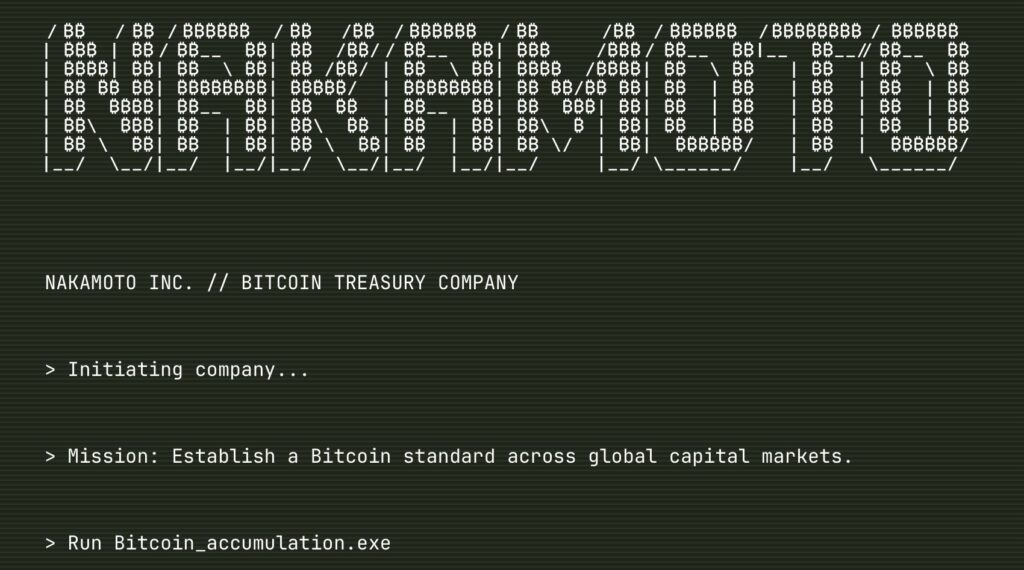 KindlyMD and Nakamoto Holdings Merge to Launch Bitcoin Treasury Initiative