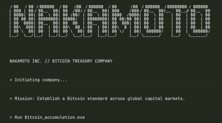 KindlyMD and Nakamoto Holdings Merge to Launch Bitcoin Treasury Initiative