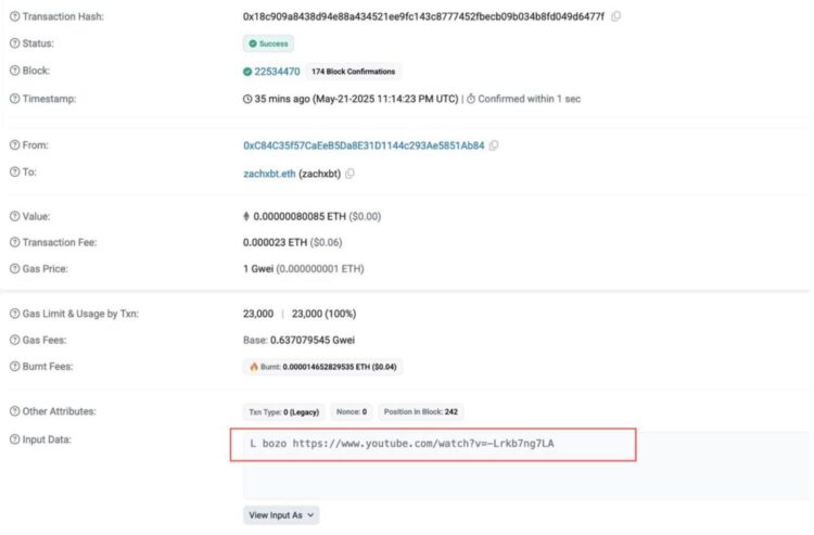 Coinbase Hacker Trolls Crypto Sleuth ZachXBT After Moving $42M in Bitcoin