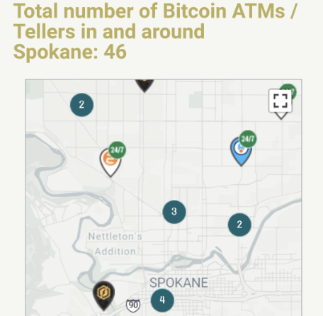 Bitcoin ATM in Spokane