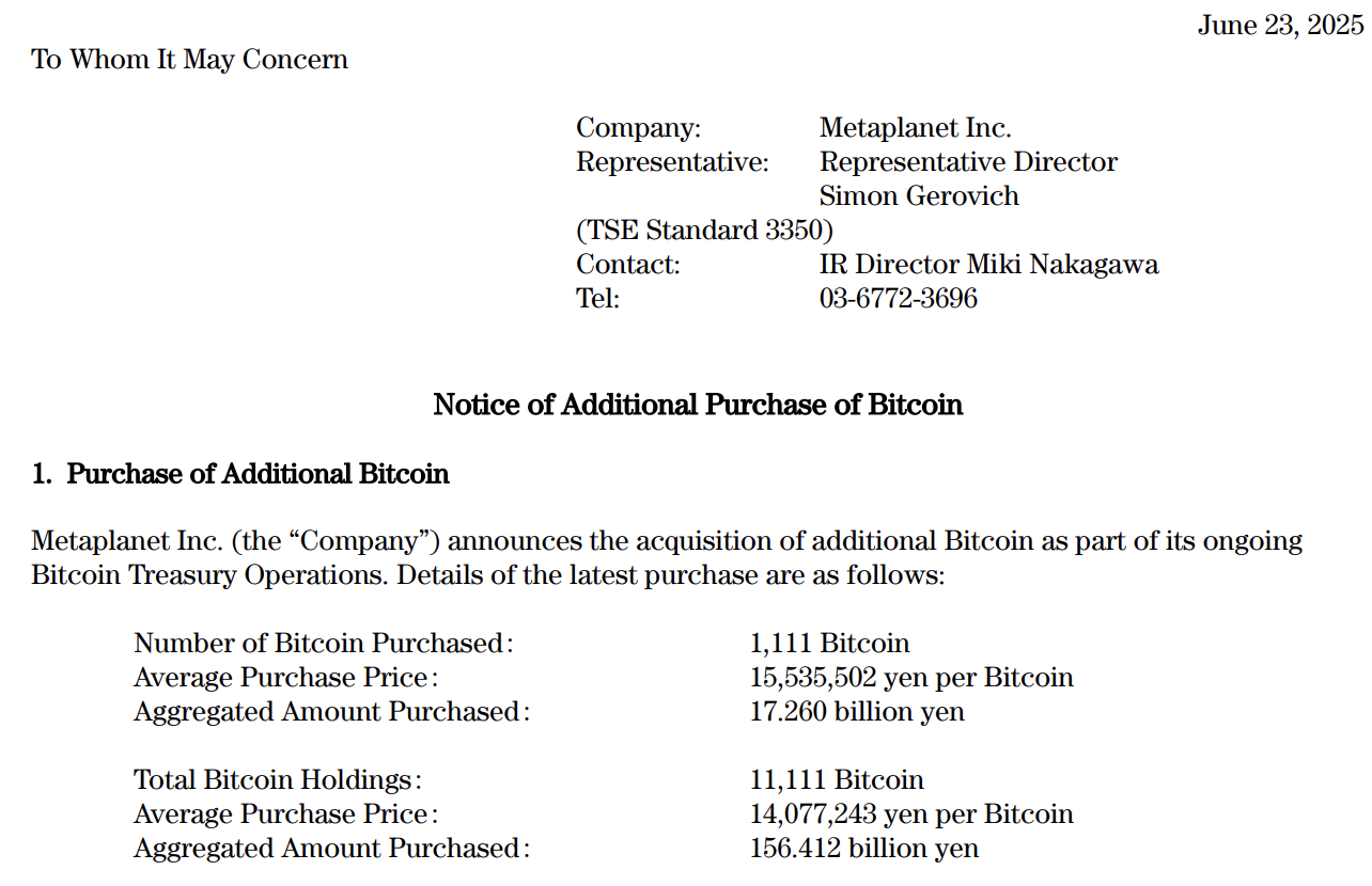 Regulatory filling