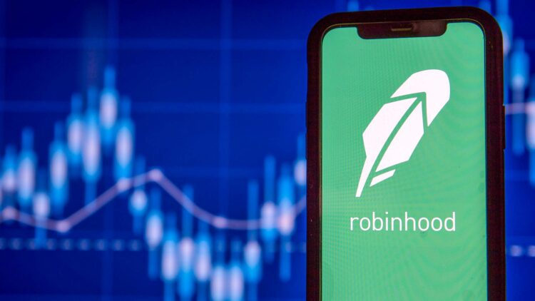 London,,Uk,-,January,2021:,Robinhood,Financial,Investing,App,On