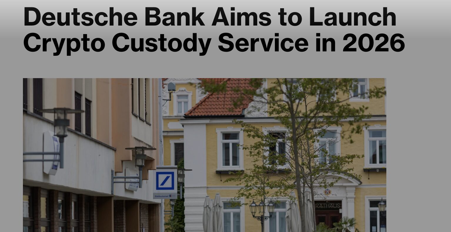 A Deutsche Bank AG branch in Germany
