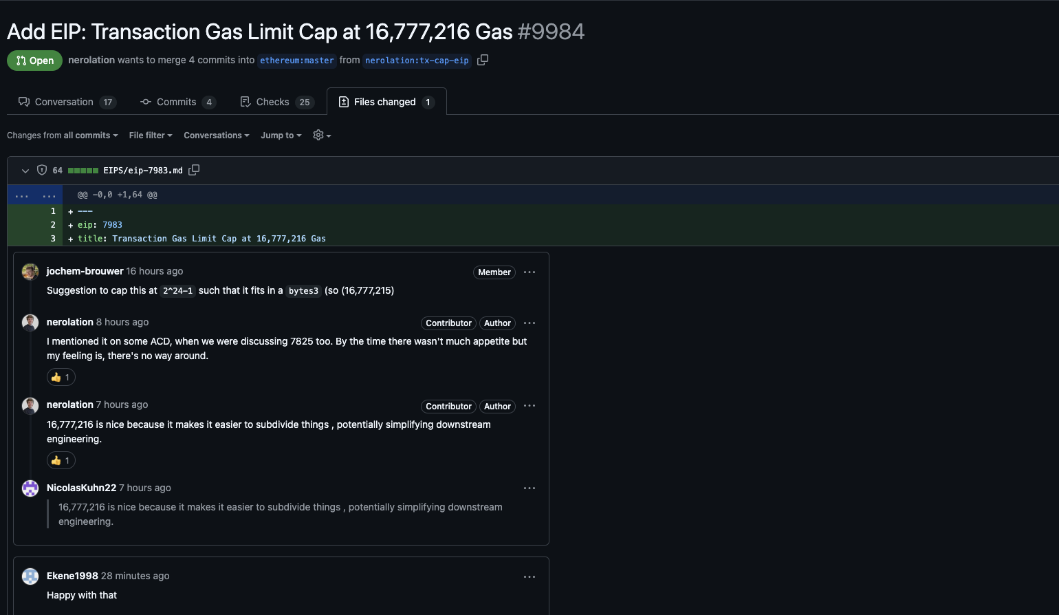 Ethereum Eyes New Transaction Limit.