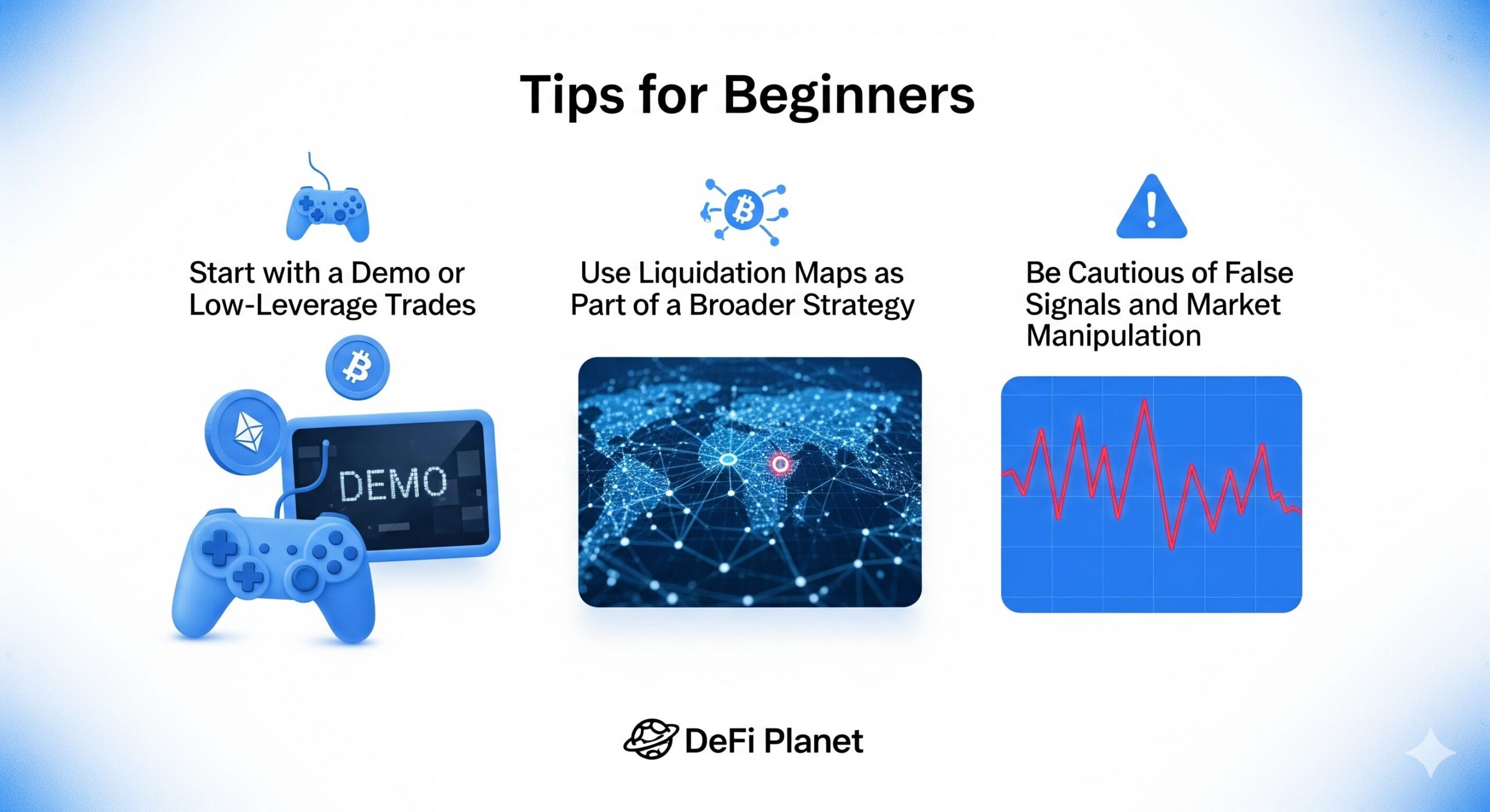 Image showing the Liquidation map Tips for Beginners on DeFi Planet