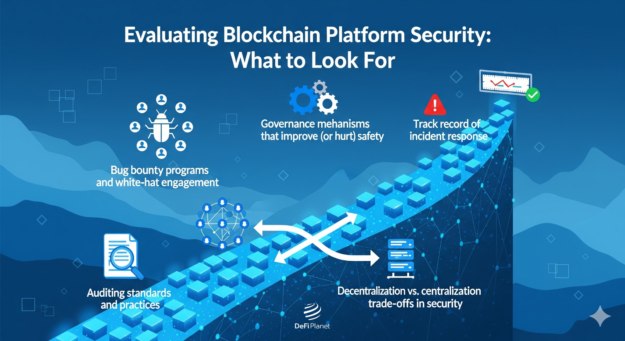 Image showing What to Look For in Evaluating Blockchain Platform Security on DeFi Planet