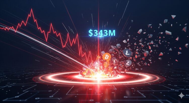 What Are the Causes and Consequences of the $343 Million Crypto Liquidation Event?
