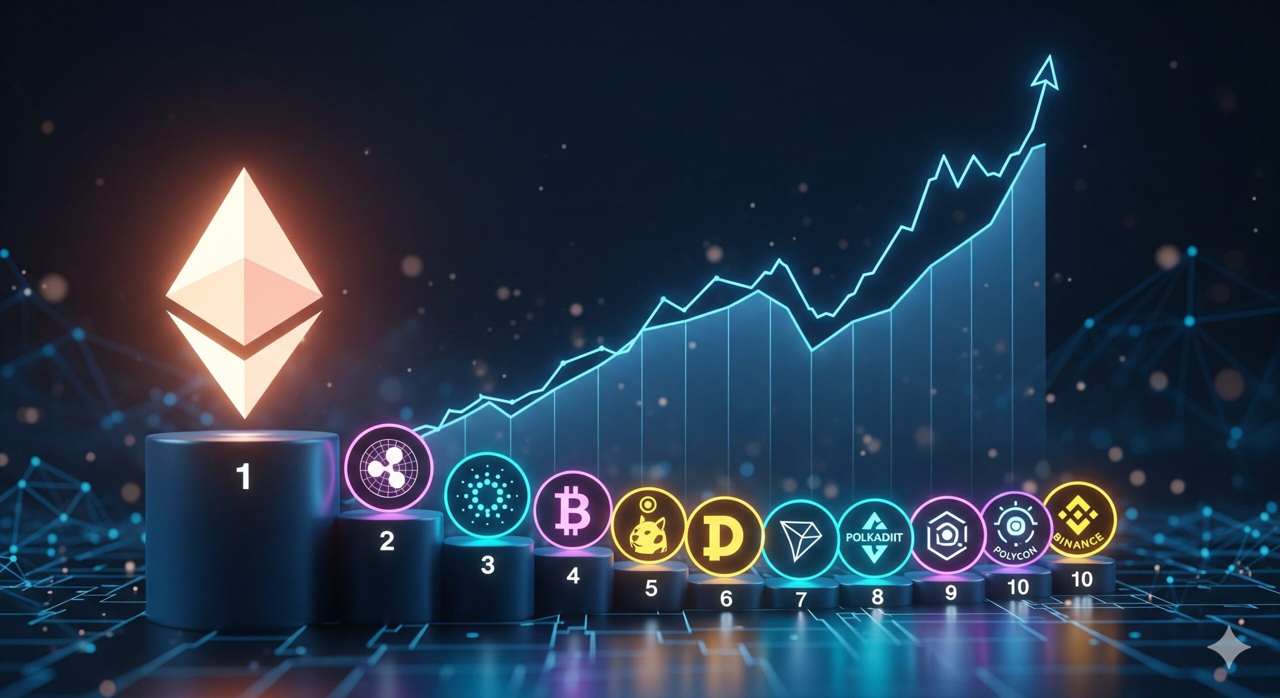 Top 10 Best Performing Altcoins of H1 2025