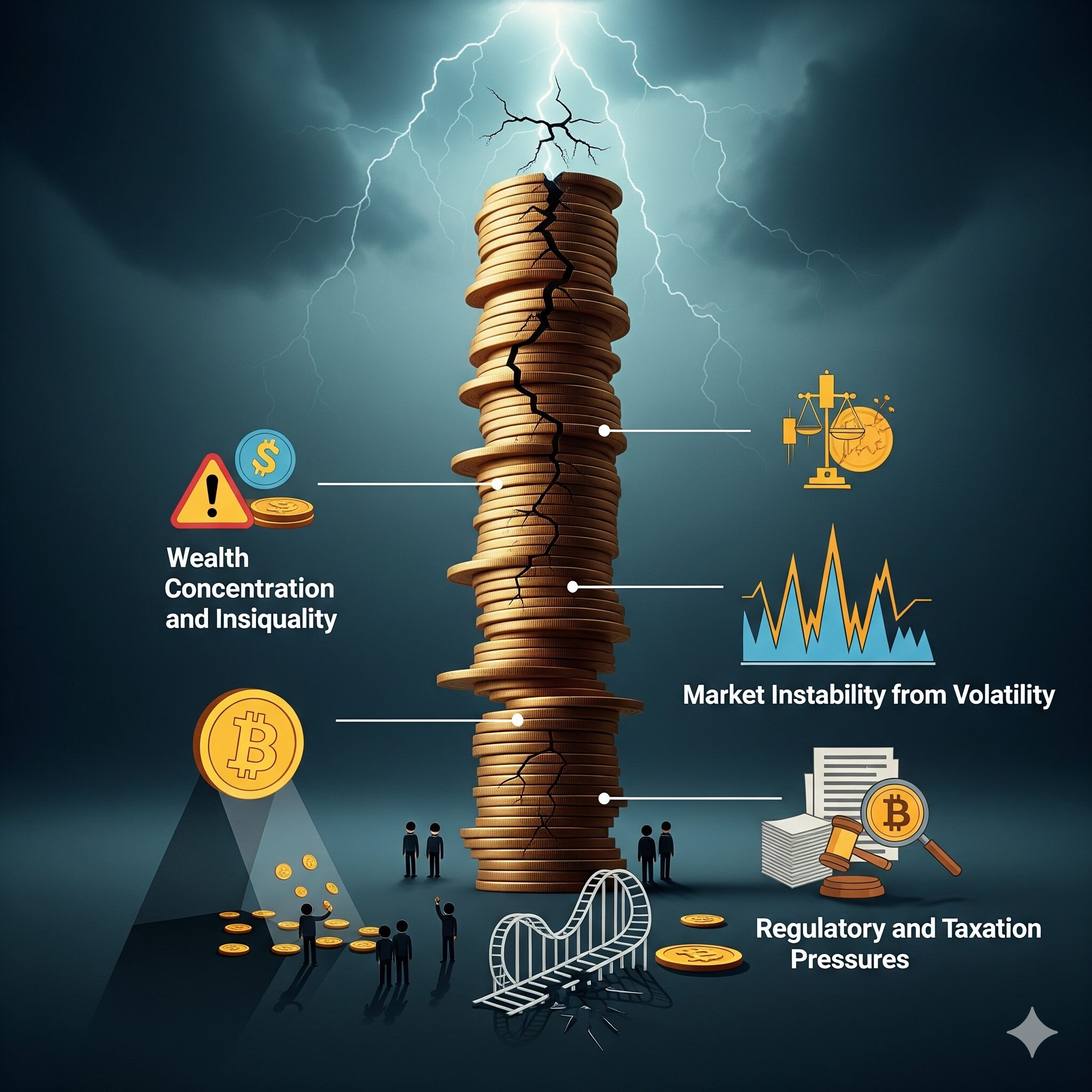 Image showing the Risks & Downsides of Bitcoin Reaching $1 Million on DeFi Planet