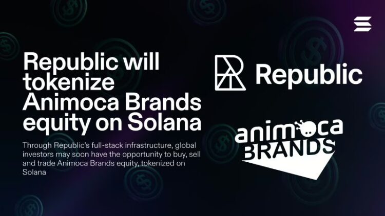 Republic to Tokenize Animoca Brands Equity on Solana, Opening New Access to Web3 Investment