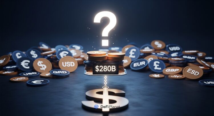 The $280B Stablecoin Surge: Is Crypto Trading Becoming Too Reliant on Fiat-Pegged Assets?