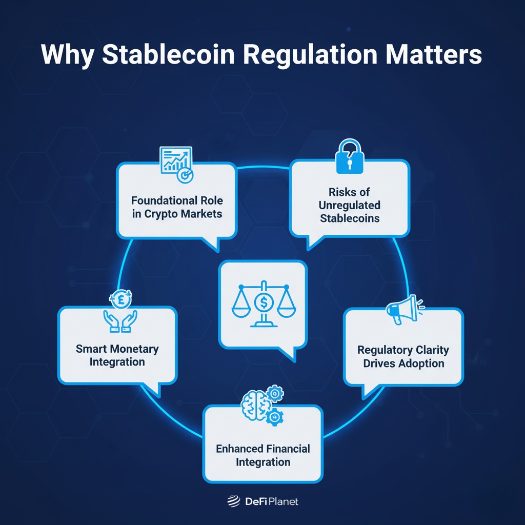 Image showing Why Stablecoin Regulation Matters on DeFi Planet
