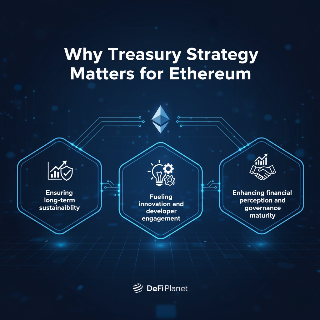 Image showing Why Treasury Strategy Matters for Ethereum on DeFi Planet