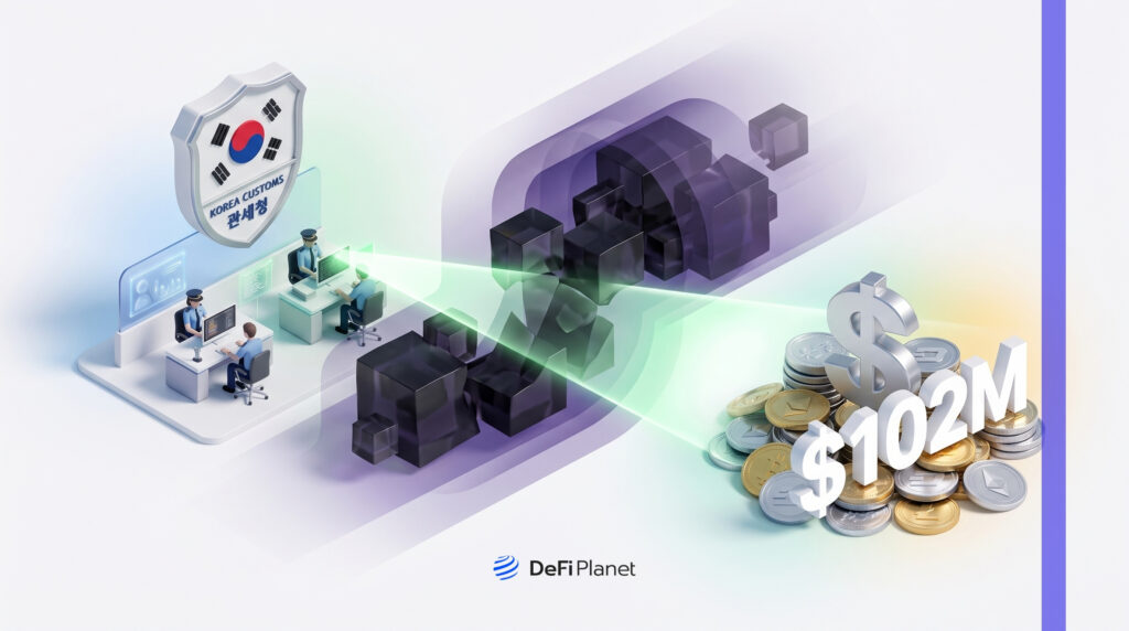 South Korea Custom Service Uncovered a $102M Crypto Laundering Scheme