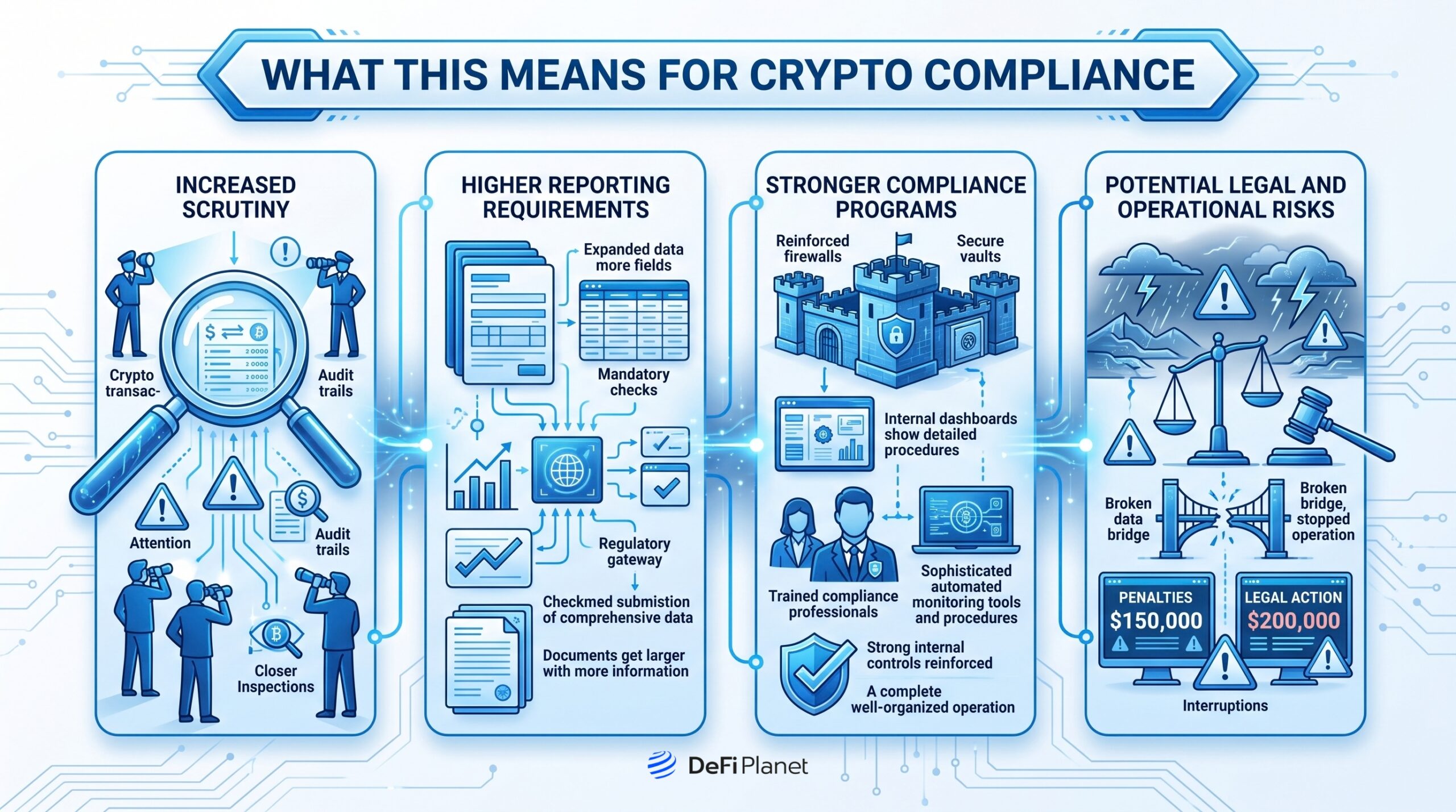 Image showing What This Means for Crypto Compliance - on DeFi Planet
