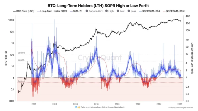 Bitcoin Long-Term Holders Show Early Signs of Stress Amid Market Correction