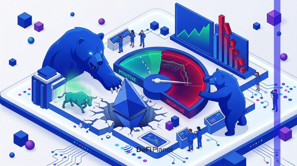 Ether Funding Rate Flips Negative: Are ETH Bears Back in Control?