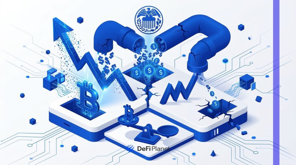 How Bitcoin Divergence From Nasdaq Could Impact Dollar Liquidity