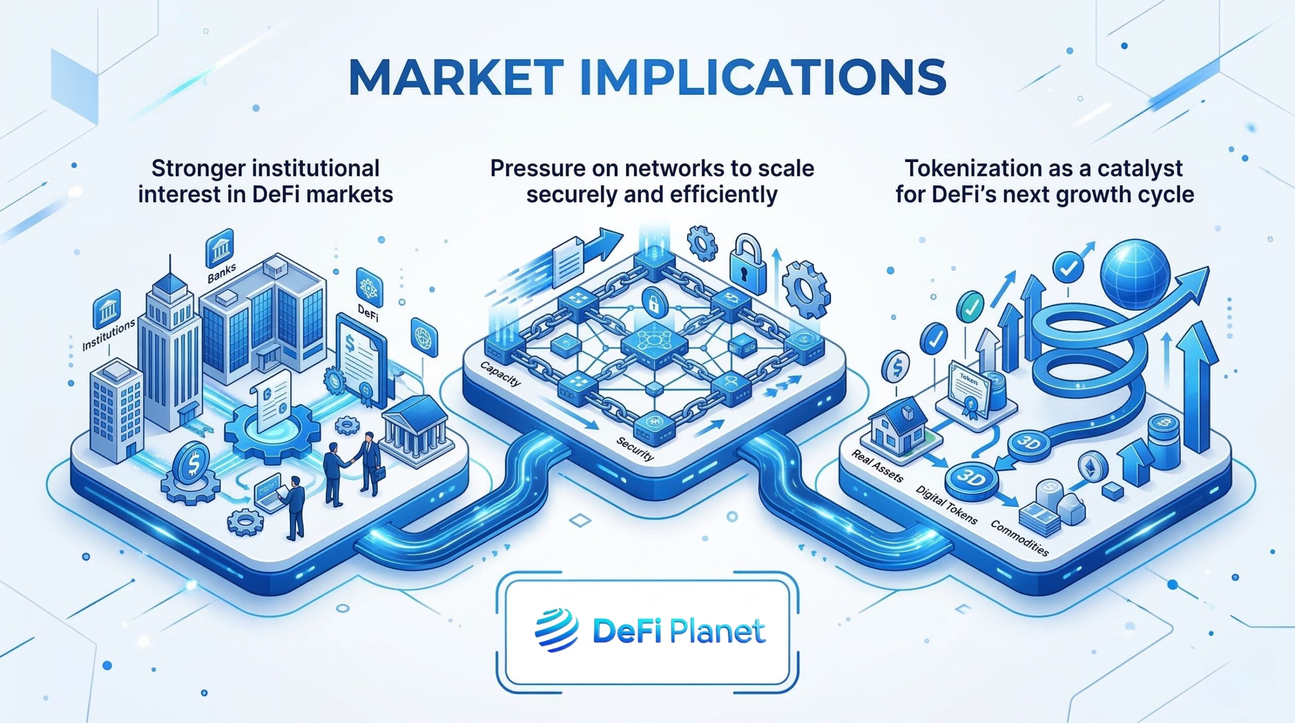 Image showing the Market Implications on Tokenization - on DeFi Planet