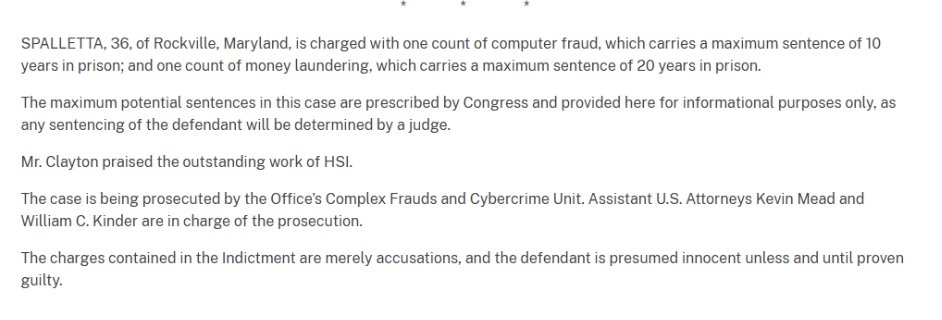 Maryland man charged in $50 million Uranium Finance hack after U.S. seized $31 million in crypto.