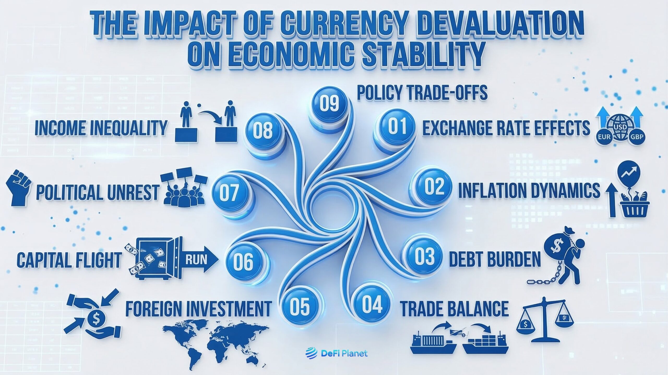 Image showing The Impact of Currency Devaluation on Economic Stability - on DeFi Planet