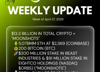 MBitmine Immersion Technologies Reports ETH Holdings of 5.078M Tokens, Total Assets at $13.3B