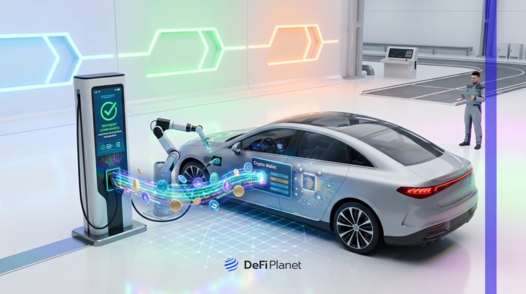 Can Your Car Pay For Its Own Fuel? Testing Crypto in the Machine-to-Machine Economy