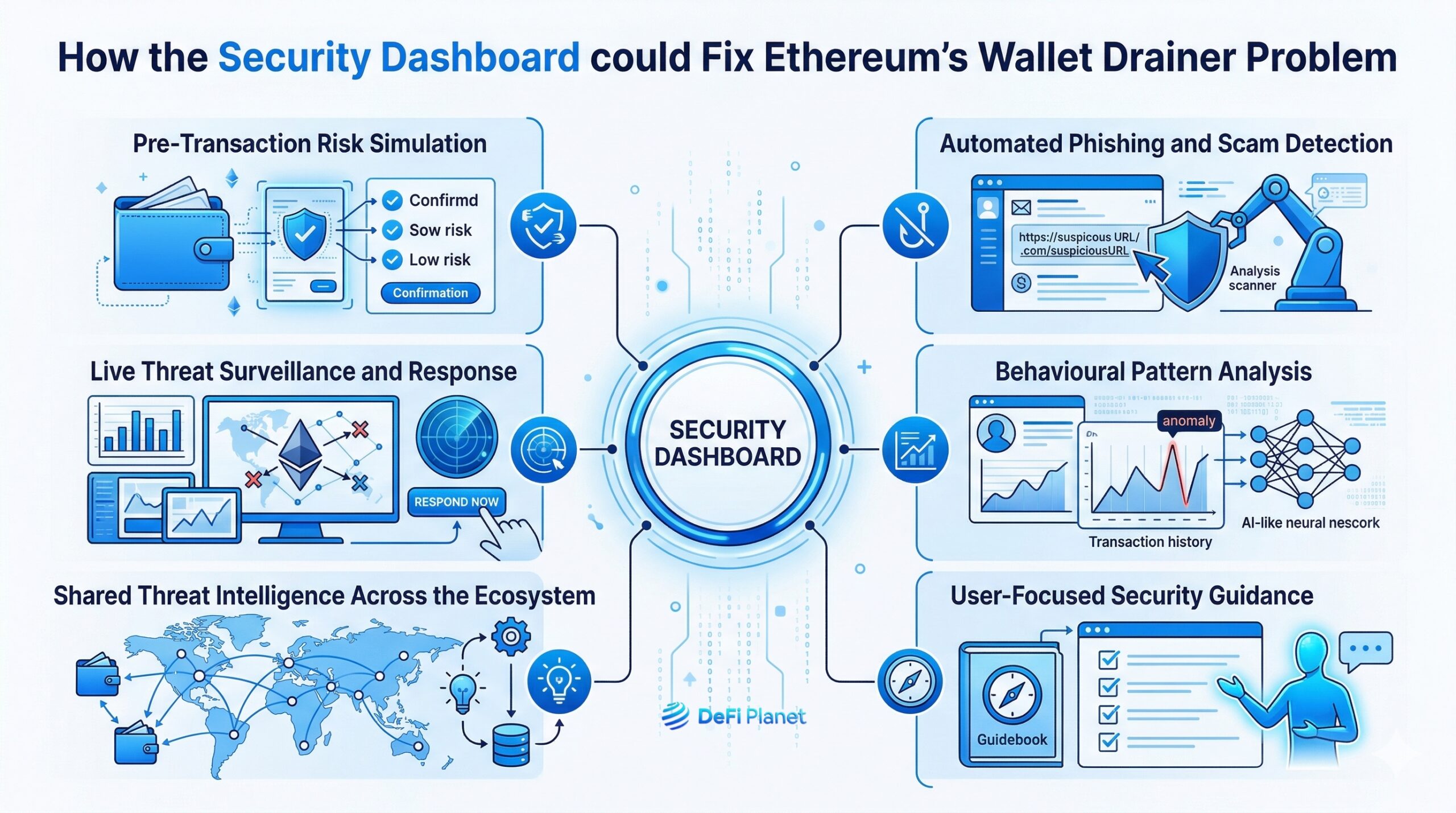 Image showing How the Security Dashboard could Fix Ethereum’s Wallet Drainer Problem - on DeFi Planet