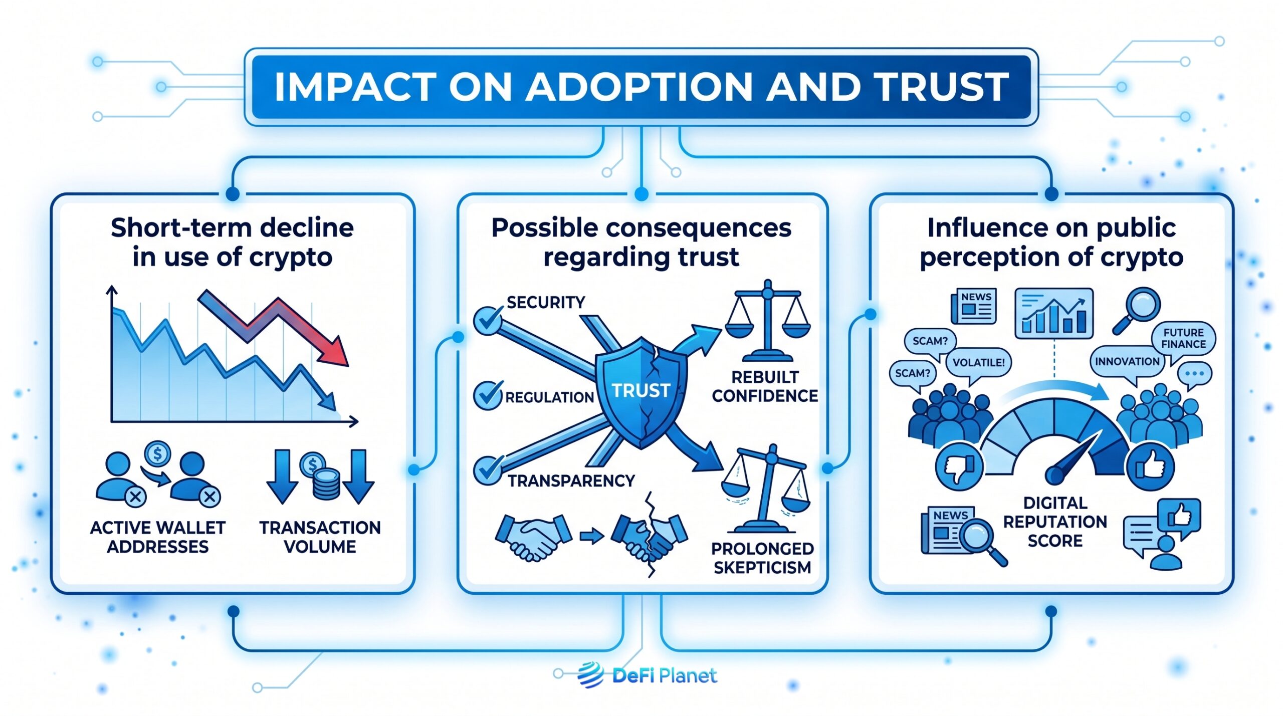 Image showing the Impact on Adoption and Trust - DeFi Planet