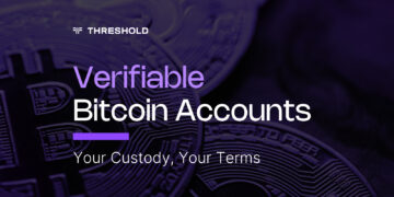 Verifiable Bitcoin Accounts for Institutional Bitcoin. Your Custody, Your Terms
