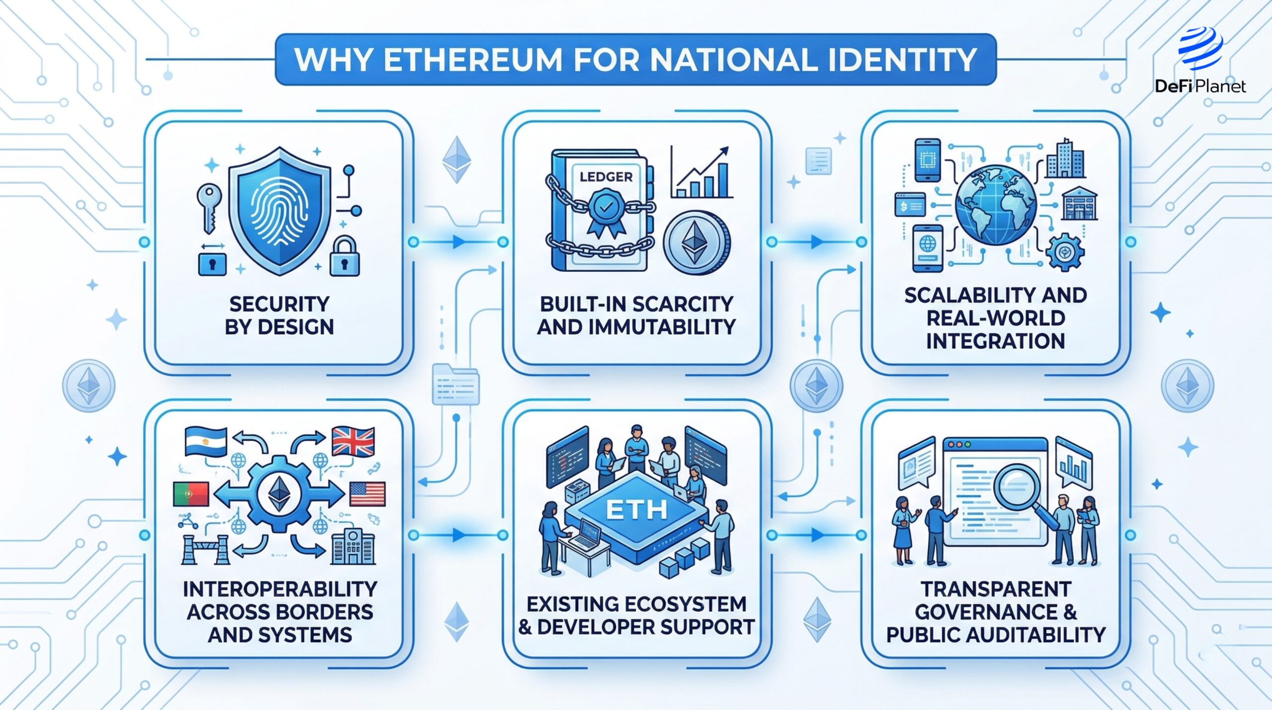 Images showing Why Ethereum for National Identity - on DeFi Planet