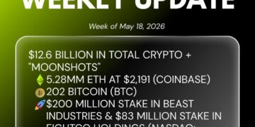 Bitmine Immersion Technologies (BMNR) Announces ETH Holdings Reach 5.28 Million Tokens, and Total Crypto and Total Cash Holdings of $12.6 Billion