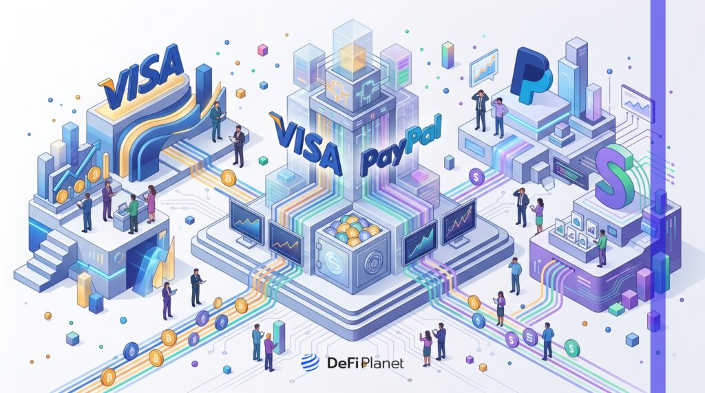 Could Visa, PayPal, and Stripe Become the New Stablecoin Powerhouses?