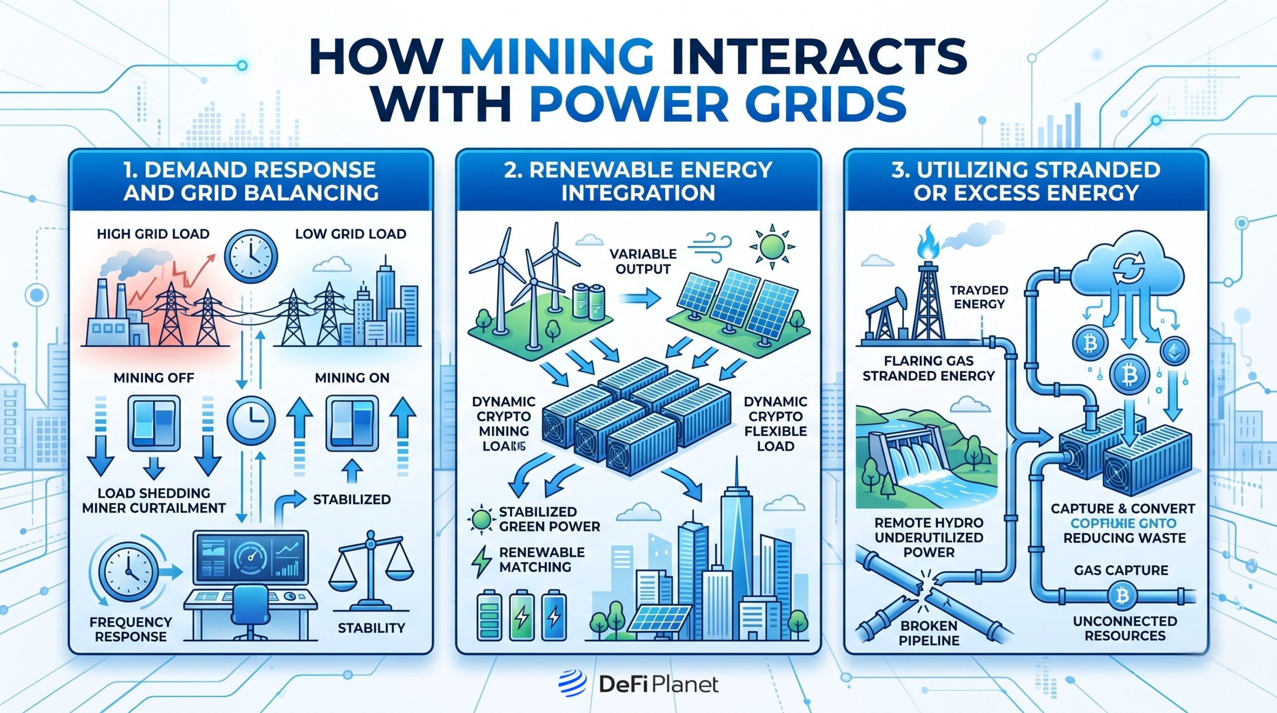 Image showing How Mining Interacts With Power Grids - DeFi Planet