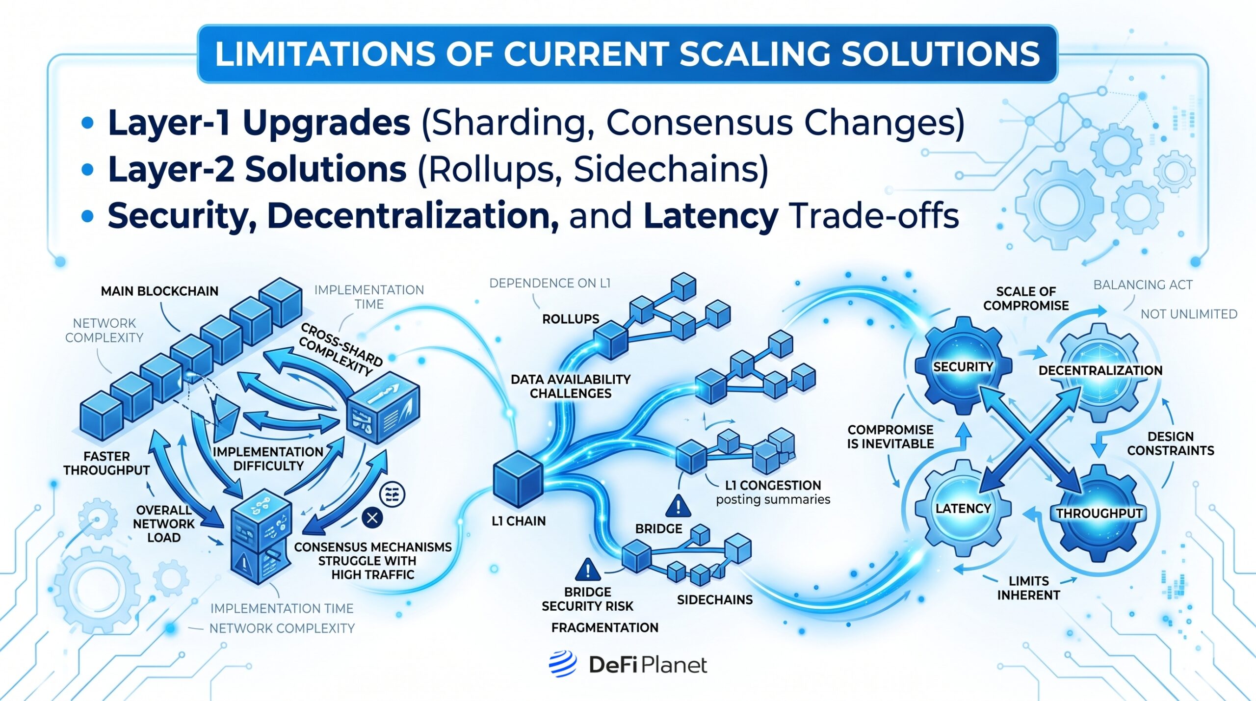 Image showing the Limitations of Current Scaling Solutions - DeFi Planet