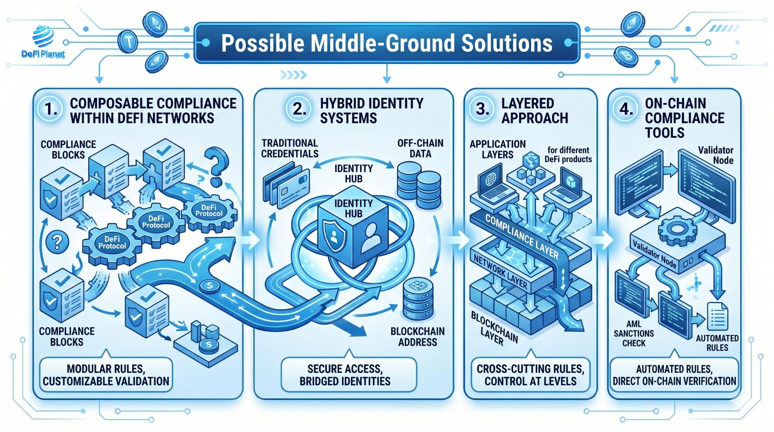 Image showing the Possible Middle-Ground Solutions - DeFi Planet