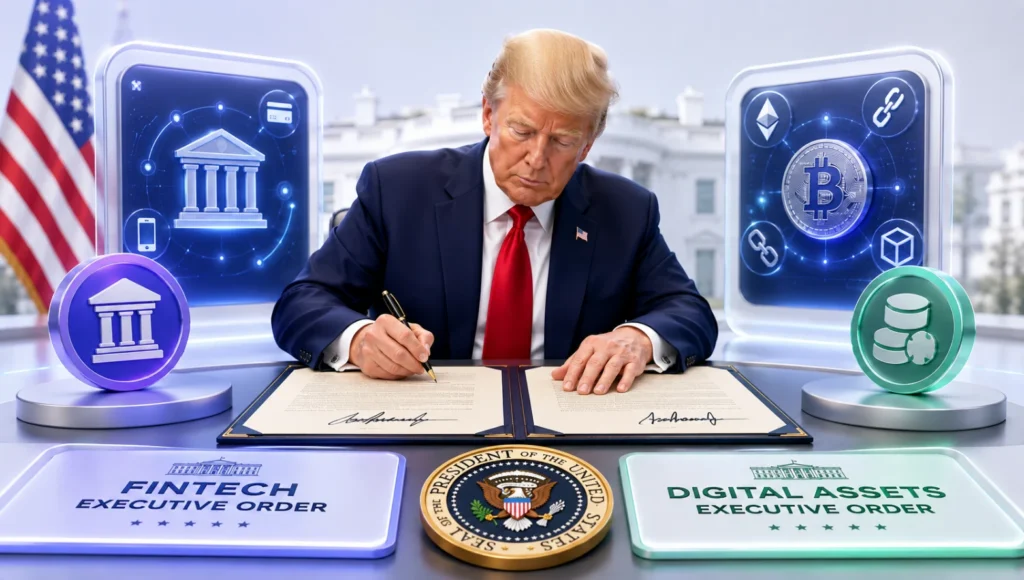 Trump Pushes Fed to Review Payment Access for Crypto and Fintech Firms